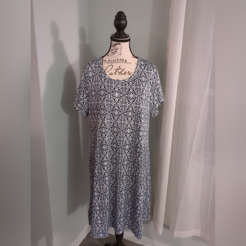 **3/$10** Tiffany & Grey Dress Size 1X
